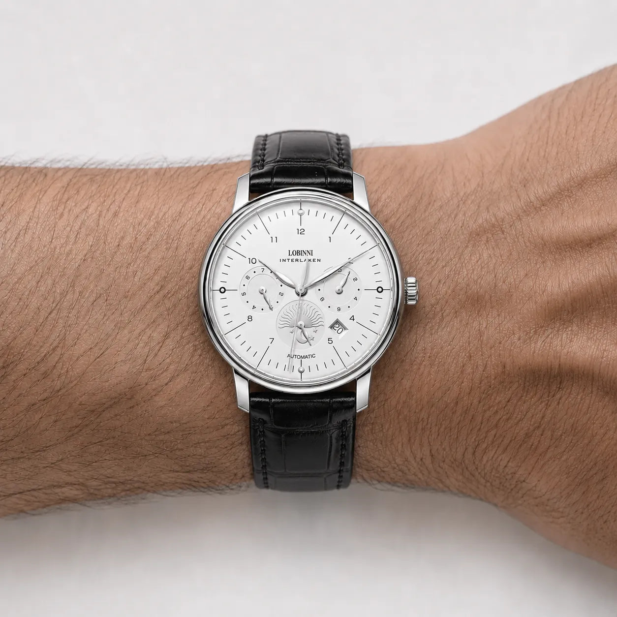 DALMONT Milano automatic watch worn on the wrist