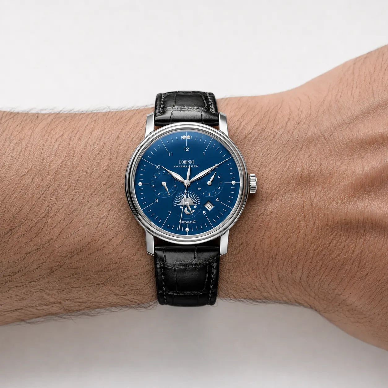 DALMONT Milano automatic watch worn on the wrist