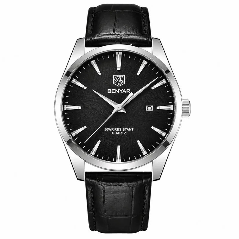 DALMONT Regent men's field watch, front view