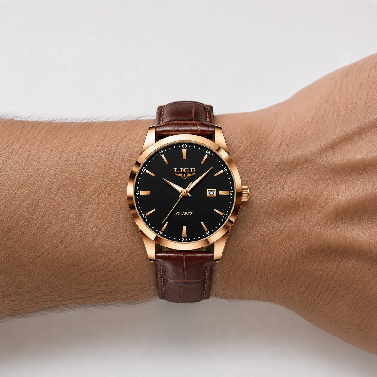 DALMONT Vanguard sports watch worn on the wrist