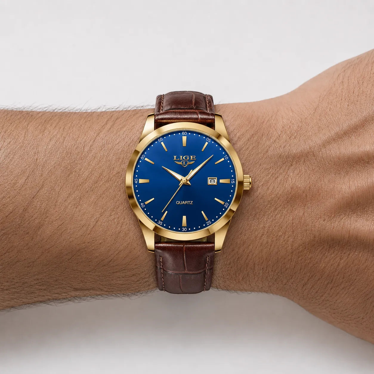 DALMONT Vanguard sports watch worn on the wrist