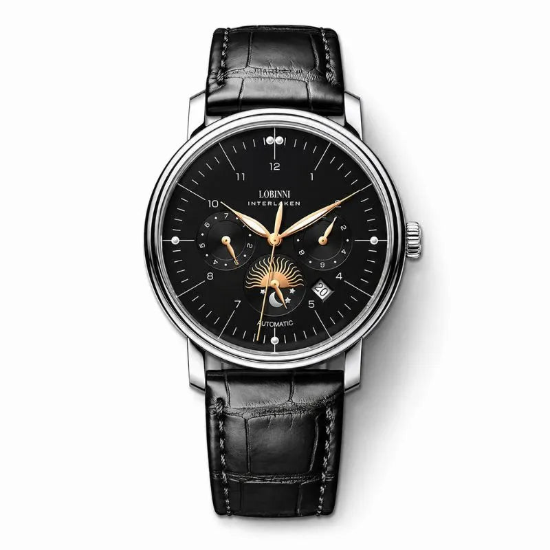 DALMONT Milano men's automatic watch, detail view